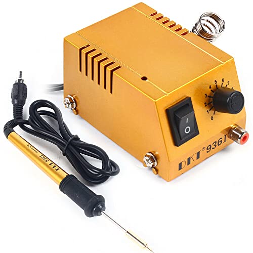 Mini Lötstation, 10 Gängen Mit Lötkolben Regelbar 50-450°C Bleifrei Lötstation