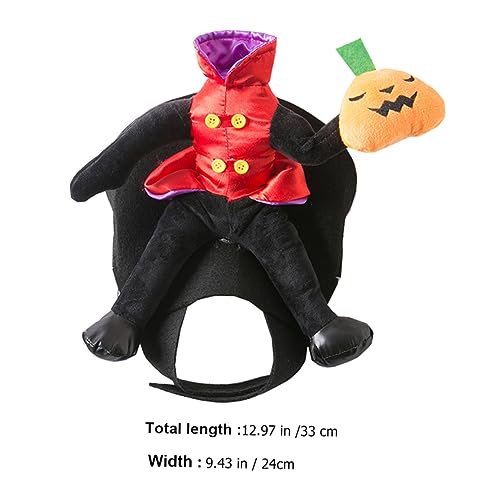 Disfraz Halloween para perro diseño calabaza cosplay miniatura 2