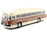 Ixo Ikarus 66 Bus 1972 beige braun Modellauto 1:43 Models