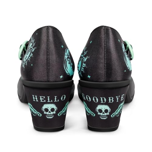 Hot Chocolate Design Chocolaticas Mid Heels Spirit Board Women's Mary Jane Pump Multicoloured HCD 353