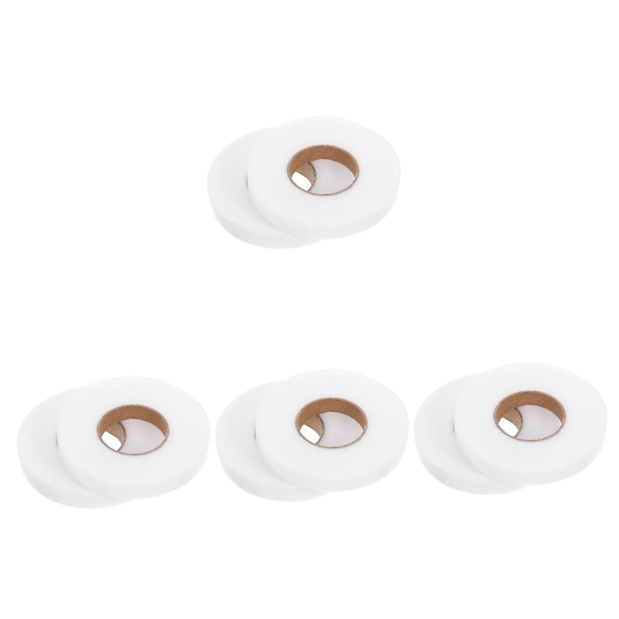 SHINEOFI 8 Rollos cinta de doble cara para tela cinta para senos de doble cara cinta de alfombra cortinas de ventana cinta de doble cara para alfombras cinta dobladillo para pantalones ropa