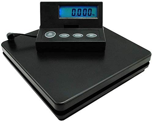 Báscula electrónica mini para paquetería con pantalla externa y capacidad 50kg miniatura 1