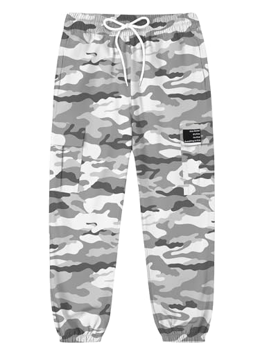 Image of SANGTREE Girls & Womens Printing Cargo Jogger Pants,6 Years - Women 2XL