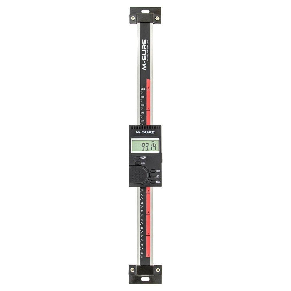 M-Sure Ms-272-300 Digital Linear Scale Metric/Inch Conversion Measuring Gauge Ms-272 Series 300Mm (12 Inch)