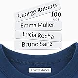 ✓ 100 Pegatinas Personalizadas para ser planchadas en la ropa.