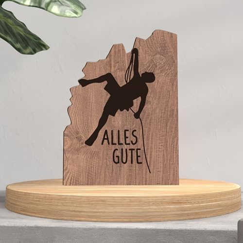 Pop Up Card Mountains Climbing Wooden Card - Birthday Card with Envelope - Bouldering Gift, Climbing Gift, Climbing Gift, Climbing Gift, Bouldering, Climbing Gift - View 6