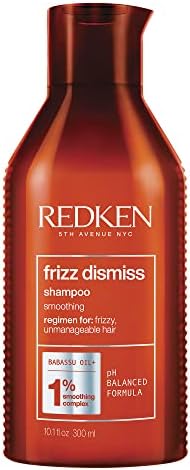 Redken, Shampoo, Frizz Dismiss, para cabelos com Frizz, Anti-friz...