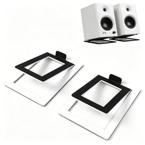 Soporte de sonido de escritorio para altavoces de PC de escritorio y monitores de estudio