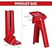 FACULX Tube Extrusion Tool, Tube Grip, Tube Dispenser Tool for Squeeze, Efficient Squeeze Control for RTV Tube, Reduces Waste & Maximizes Material Use (Red)