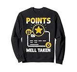 Credit Card Points Well Taken Swipe Payment Card Holder Sweatshirt