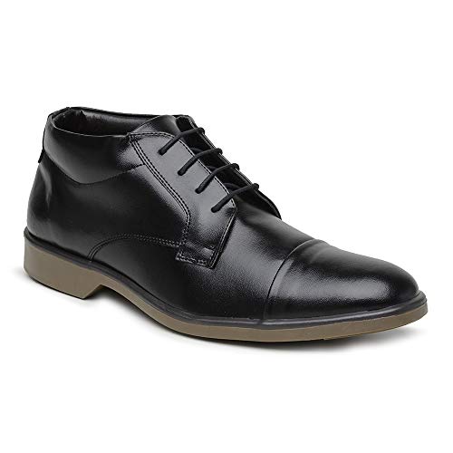 Sapato Social Masculino Oxford Botinha Casual Bertelli Preto - Ref. 45.044 (41)