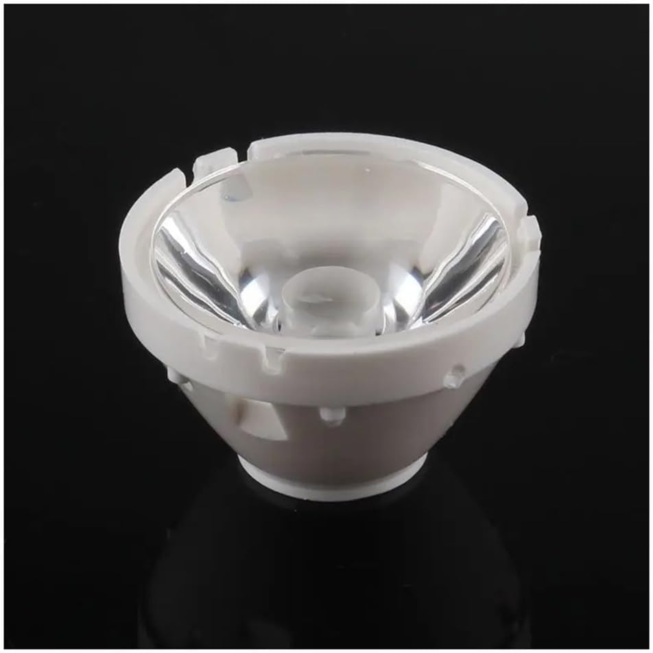 Prisms & Kaleidoscopes 20pcs 21mm 15 30 45 60 Degree Reflector Collimator LED Lens for T6 T5 U2 XM-L2 XM-L XHP50 LED Lamp Light Science Classroom Optics Kits (Size : 30 Degree with Beads)