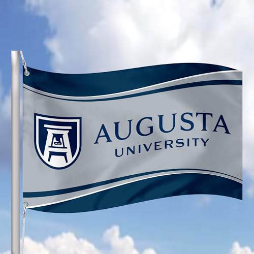 Drapeau Université d Augusta double couture haute résistance avec œillets - 4