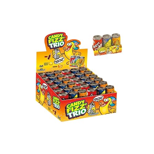 Bonbons candy fizz' trio boîte BRABO - 24 pièces