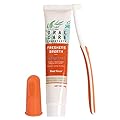 Dog Toothbrush and Toothpaste Kit - Dog Toothpaste for Plaqu e and Fresh Breath (75g), 1x Dog Tooth Brush to Remove Tarta r & 1x Dog Finger Toothbrush - Dog Teeth Cleaning Products