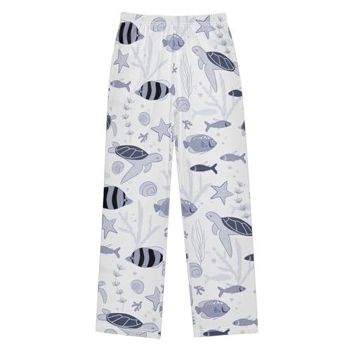 visesunny Boys Joggers Pants Soft Sport Sweat Pants Winter Animal Print Long Bottoms Trousers with Pockets Size S-XL