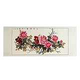 COOZMENT,100% Handmade painting,Asian decor Chinese Painting, Decoration Wall Painting, Japanese Wal