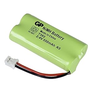 GP Battery 2222 draadloze telefoon batterij (550 mAh, 2,4 V)