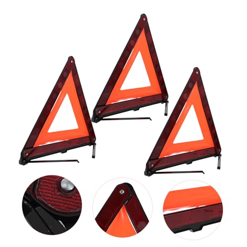 Kit 3 Triángulos de Advertencia Reflectivos MAGICLULU miniatura 7