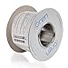 Oren CAT6 50m Ethernet Cable White - Slim - 23 AWG Pure Copper Wire - 250 MHz Bandwidth UTP Internet LAN Network Cable - Halogen Free, Non-Corrosive - Gigabit High Speed Ethernet Cable