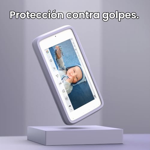 Miniatura 8 de Hubble Connected Nursery Pal Premium Vigilabebes Con Camara, Pantalla Táctil De 5 Pulgadas, Modo De Privacidad, Visión Nocturna, Sensor De Temperatura Ambiente Y Aplicación Para Teléfono Inteligente
