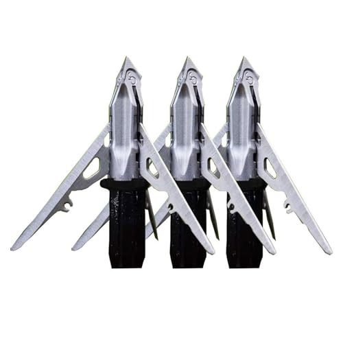 G5 MM103 Outdoors Megameat 125 Grain Crossbow Broadhead 3 Pk thumb #5