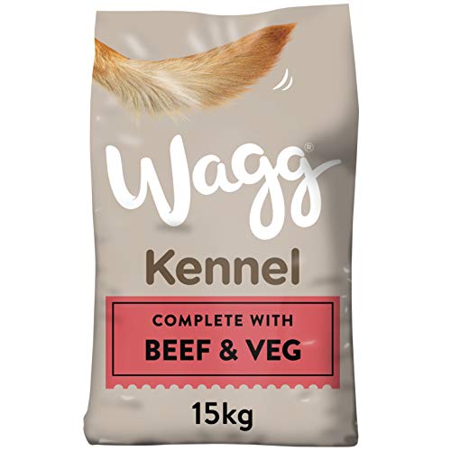 Wagg Kennel Rindfleisch und Gemüse komplettes Hundefutter, 15 kg