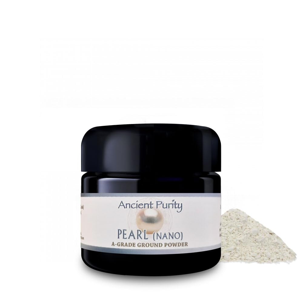 Pearl Powder - Nano A Grade 150,000 Mesh | Bioavailable Calcium & Trace Minerals Ancient Purity | 50g (1.76 oz.)
