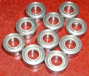Roulements 5x11x4 Pour Voitures RC - Compatible Tamiya, Kyosho, Traxxas | 4 Pièces