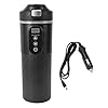 Fafeicy Auto-Wasserkocher, 500 Ml Tragbarer Wasserkocher mit Touchscreen-Temperaturregelung 25 °C Bis 100 °C, Automatische Abschalt-LED-Anzeige, für Kleine Autos und Große LKWs #5