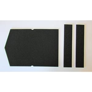 Filterspons, set voor condensaatdrogers met warmtepomp, Miele 6057930 + 9688381.