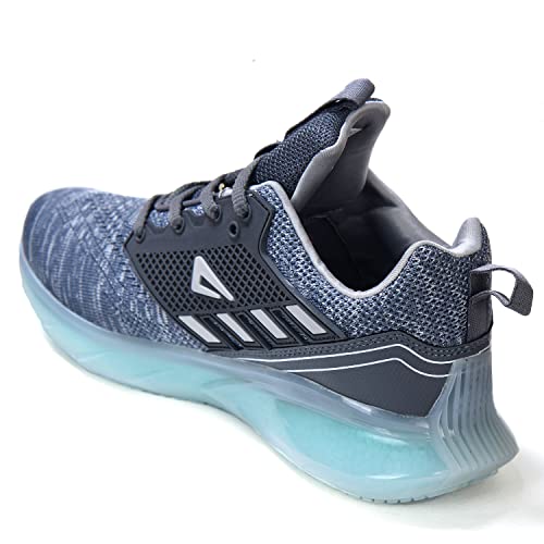 Image of Impakto Gravity Running Shoes for Men | Lightweight & Breathable Sports Shoes | Soft Cushioned Insole | Anti Skid EVA Sole | Laceup Shoes for Jogging, Walking, Gym & Casual Outings