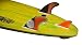 Hyperlite Droid Surf Fin Set W/Key (3 Pack) Wakesurf Fins Orange