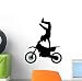 Wallmonkeys WM247998 Motocross-8 Peel and Stick Wall Decals (12 in H x 10 in W)