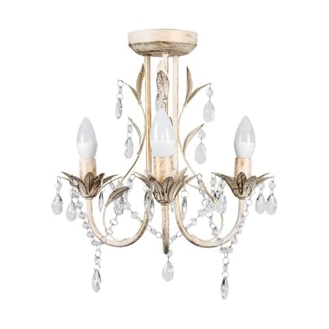 MiniSun Vintage Style Shabby Chic Chandelier Cover