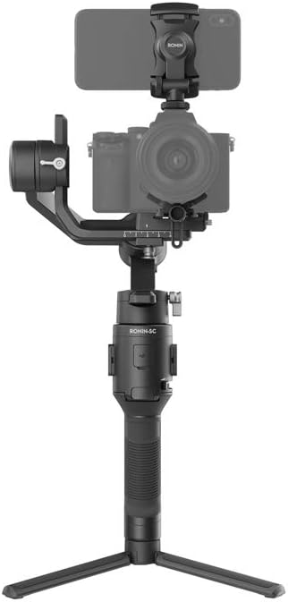 Ronin-SC Pro Combo - Camera Stabilizer 3-Axis Gimbal Handheld for Mirrorless Cameras up to 4.4 lbs / 2kg Payload for Sony Panasonic Lumix Nikon Canon with Focus Wheel, Black