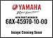 Yamaha 6AX-45970-10-00; SWSXL W/SDS 3 BL(16; 6AX459701000