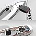 Zuphte Door Handle Cover for Mitsubishi Lancer GLX Cedia Soueast Lioncel II 2001-2010, Chrome Door Handle Cover