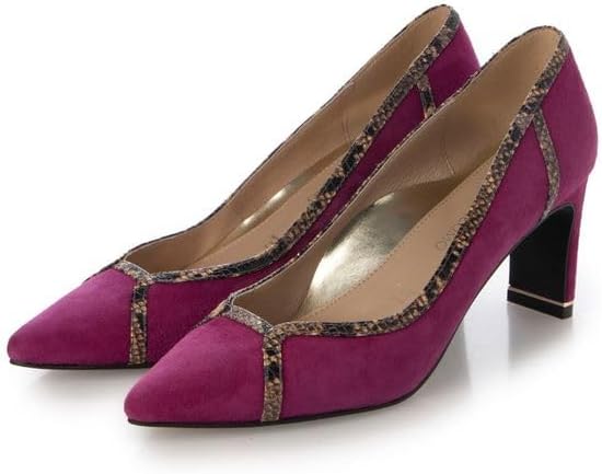 Amazon | [モード・エ・ジャコモ] 異素材コンビポインテッドトゥ