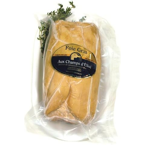 Whole Lobe of Fresh Duck Foie Gras (Duck Liver) - Grade A - Flash Frozen - 3 lobes - 1 lb to 1.5 lb Cover