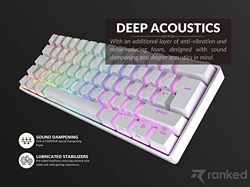 Clavier mécanique 60% Ranked N60 Nova pour libérer de l'espace de jeu - 5