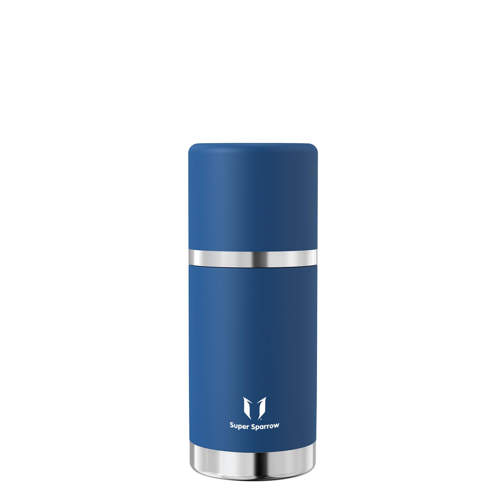 Super Sparrow Borraccia Termica -500ml/750ml/1000ml - Bottiglia Termica in Acciaio Inox - Borracce Senza BPA - Mantiene Calde 12 Ore o Fredde per 24 Ore - A Prova di Perdite Tappo Funge Anche da Tazza