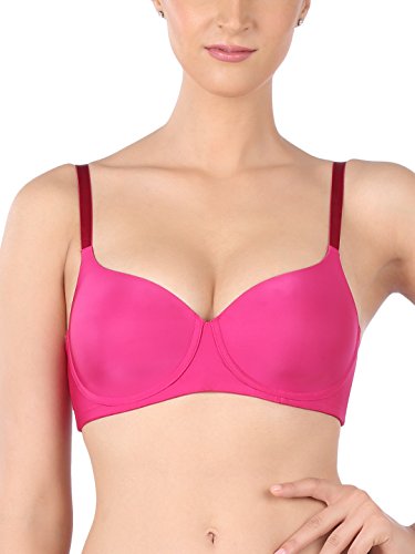 Image of Triumph T-Shirt Bra for Women Invisible Padded Wireless Lingerie Body Make-Up Series Seamless Everyday Bra Lycra Xtra Fine Breathable Support Invisible Second-Skin Full Coverage Pack of 1
