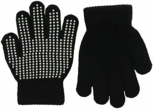 Image of Magic Warm Kids Gripper Gloves in Black, size: One Size