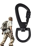 Entra en un uso amplio: fabricado con una hebilla resistente de perro tipo D, este rifle giratorio asegura sin esfuerzo tus pertenencias, satisfaciendo las necesidades de equipaje, bolsas y otros equipos al aire libre