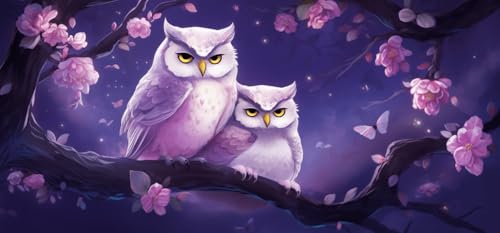 Broderie Diamant Hibou 5D pour Rompre le Stress par l'Artisanat