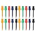 Deosdum 20Pcs Large Test Hook Clip Grabber Test Probe for Electronic Testing Multimeter Accessories (Large Test Hook)