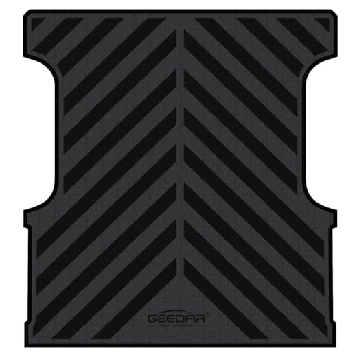 GEEDAR Heavy Duty Rubber Bed Mat