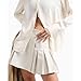 Armani Exchange Women's Satin Button Down Blouse Iso, Large