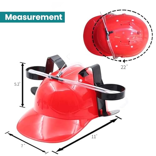 Image of Go Hooked Soda Holder Hat for House Party, Events, Games Night, Celebrations, Cricket Matches | Fun Article for All Age Groups | Hands Free Beverage Holder